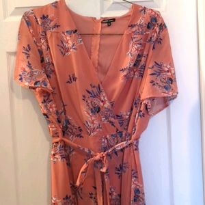 Beautiful maxi-slit dress